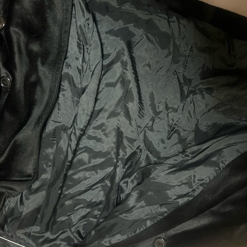 Vintage velour set jacket S and pants L like new, black