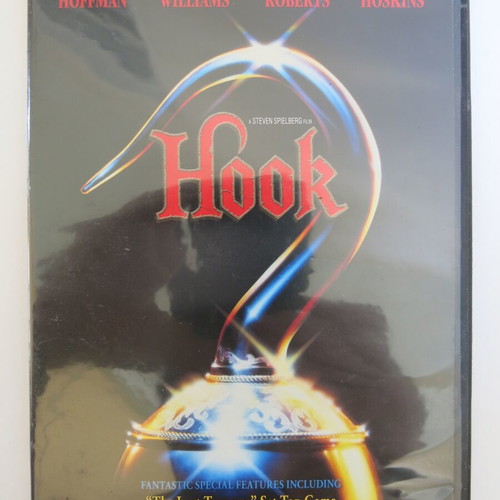 Hook DVD used, Steven Spielberg movie, slim case