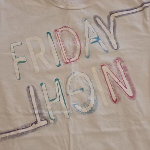 Unisex T shirt like new, size large, white