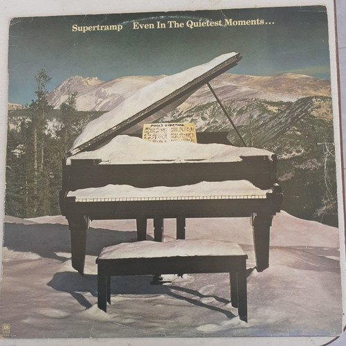 Supertramp Even in the Quietest Moments vinyl used, rock