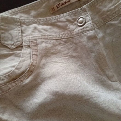 Linen beige suit set Abysse like new, size 52
