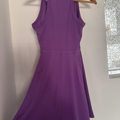 purple nike tennis dress NikeCourt Slam New York Women's Dri-FIT Tennis Dress - Purple