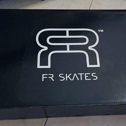 FR FR1 80 Black Inline Roller Skates, size 42