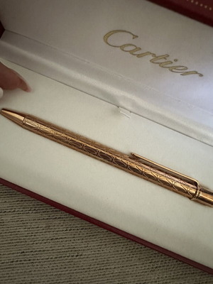 Cartier pen rose gold authentic new