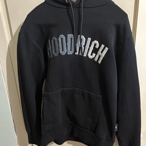 Hoodrich hoodie, size Small, black and grey