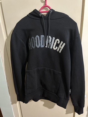 Hoodrich hoodie, size Small, black and grey