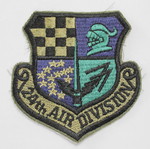 24th Air Division Patch new