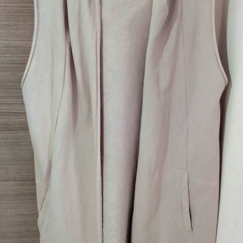 Cotton vest like new, casual gray kazaka, size M-L