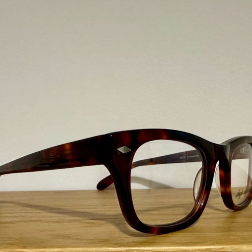 Anglo American Optical Knebworth eyeglass frame new brown tortoiseshell