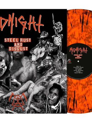 Midnight Steel Rust and Disgust Orange Blackdust vinyl LP new