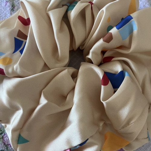 Karavan scrunchie, yellow