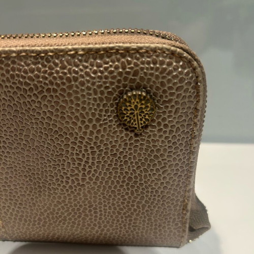 Thiros large beige women's wallet used with multiple card slots