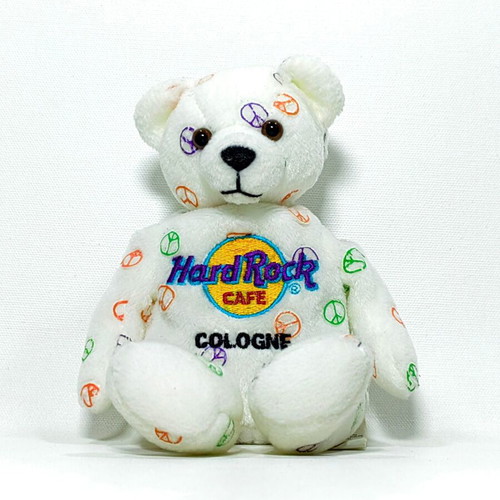 Hard Rock Cafe Cologne Teddy Bear 2004 limited edition, like new