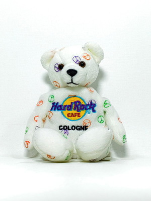 Hard Rock Cafe Cologne Teddy Bear 2004 limited edition, like new