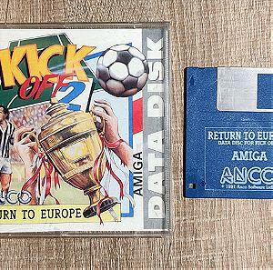 Amiga παιχνίδι KICK OFF 2 RETURN TO EUROPE DATA DISK