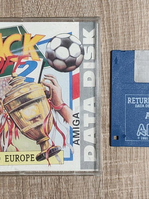 Amiga παιχνίδι Kick Off 2 Return To Europe Data Disk μεταχειρισμένο