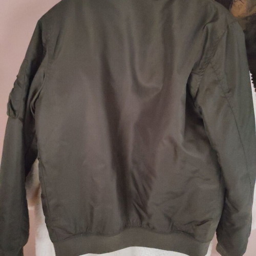 Flight jacket Cedarwood state green like new, size XS-S
