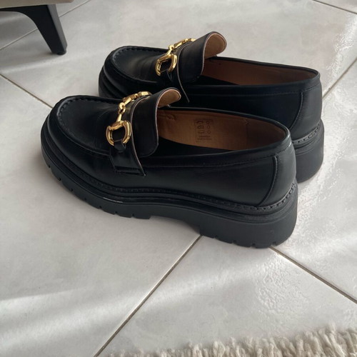 About you moccasins size 39 used, black
