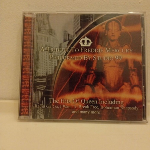 A Tribute To Freddie Mercury CD used by Studio 99, rock