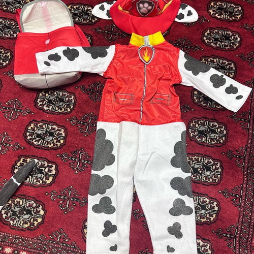 Marshall Costume from Paw Patrol like new for 2-3 years old