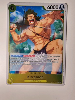 Kinemon One Piece Card Game OP04-102 Rare