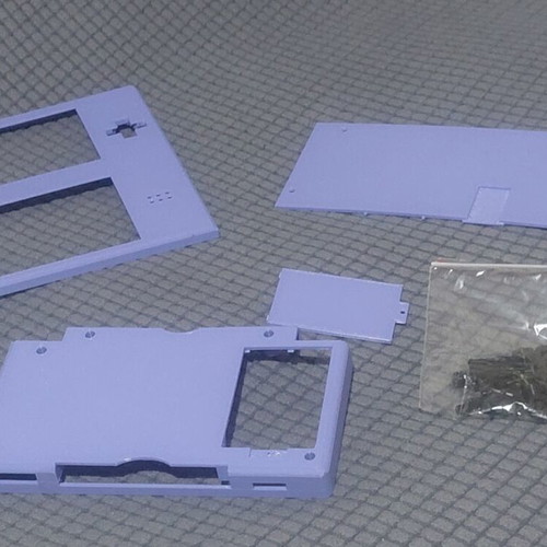Nintendo DS Lite device cover with unique unhinged feature new