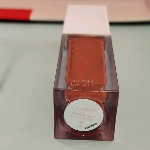 Colourpop Gloss Lip Stain Twice Shy like new