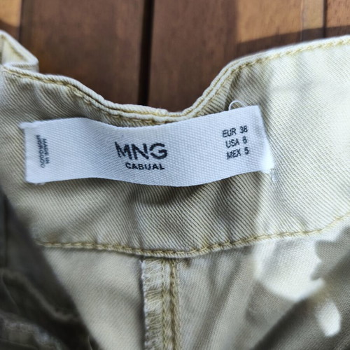Mango women's beige pants size 36, new