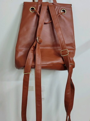 Backpack bag brown multicolor like new