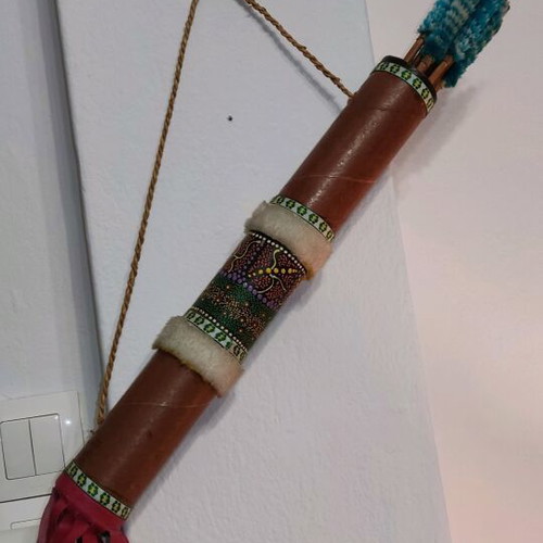 Decorative arrows used in quiver, Native style, pack of 10