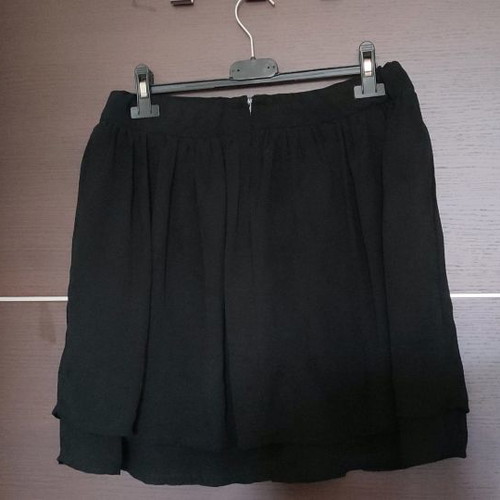 Tulle skirt used, black with double tulle and lining