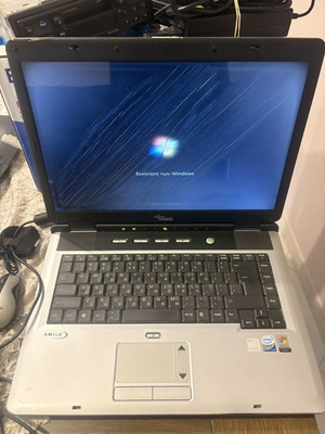 Fujitsu Siemens Amilo Pi 1536 φορητός υπολογιστής, Core 2 Duo T7200, 160GB, Windows 7