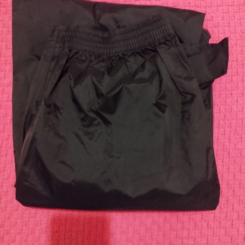 Waterproof motorcycle pants like new, nylon, black, XL