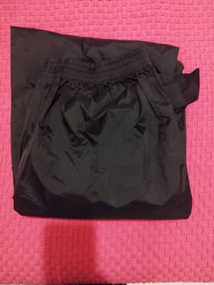 Waterproof motorcycle pants like new, nylon, black, XL