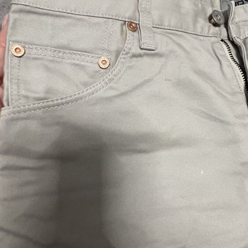 WESC shorts like new, gray denim, size S