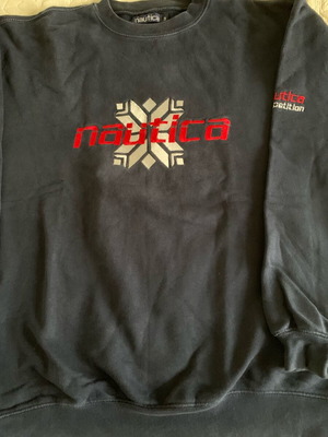 Nautica Competition sweatshirt used, blue