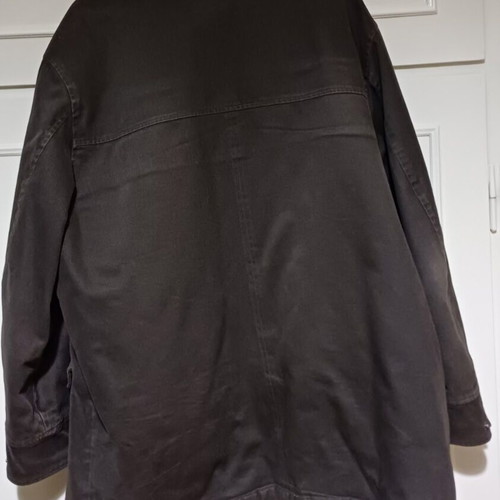Men's jacket 3XL used, dark brown, warm