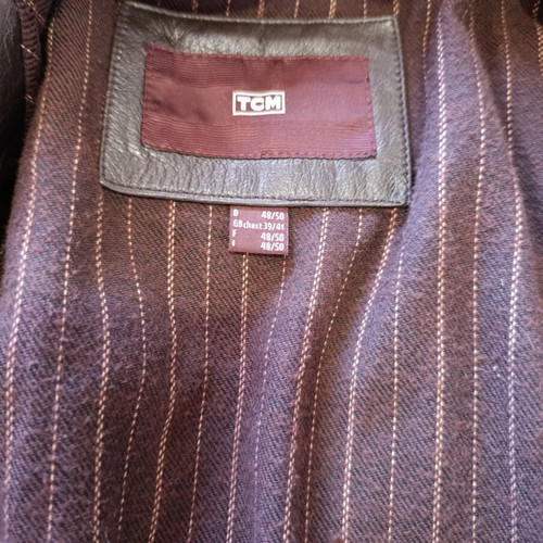 Men's leather jacket TCM like new, size M