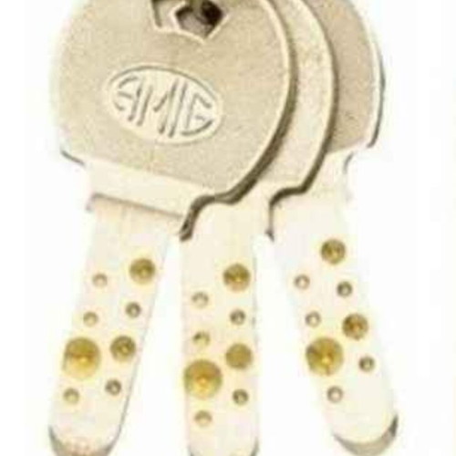 Amig brass high-security padlock 50mm new