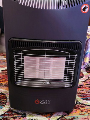 Газова печка Thermo Gatz като нова с бутилка Coral Gas