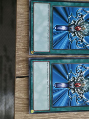 Monster Reborn 1st Edition Cards like new, set of 2
