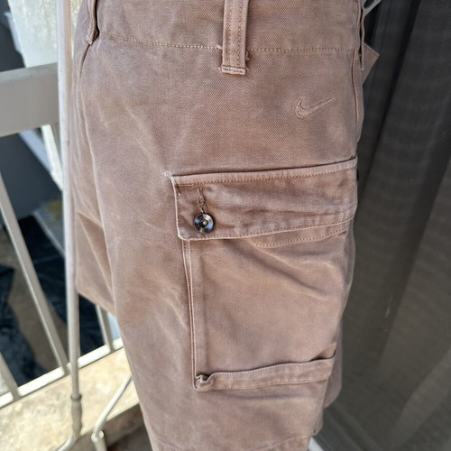 Nike cotton shorts, beige and pink, size M