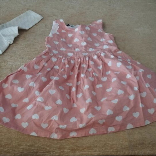 Evita dress for girl 3-4 years like new, pink