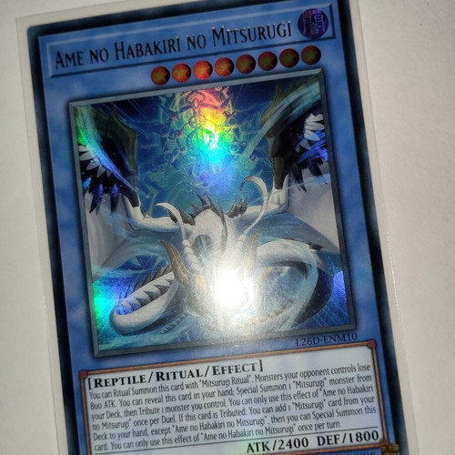 Ame no Habakiri no Mitsurugi Yu-Gi-Oh! card, Ultra Rare