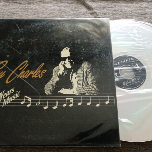 Ray Charles 50 Years In Music Laserdisc like new, R&B Soul