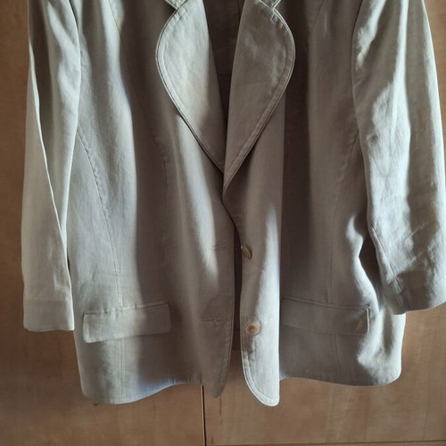 Women's linen jacket beige size XL like new