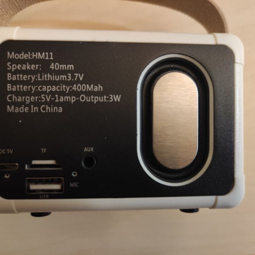 Bluetooth Speaker HM11 Portable Radio New