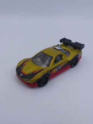 Hot Wheels Gold Acura NSX μεταχειρισμένο μεταλλικό αυτοκινητάκι 8 εκ.