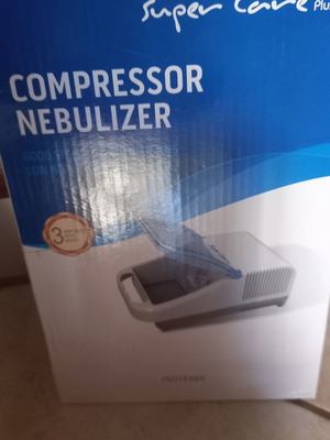 Compressor nebulizer lightly used, very good condition