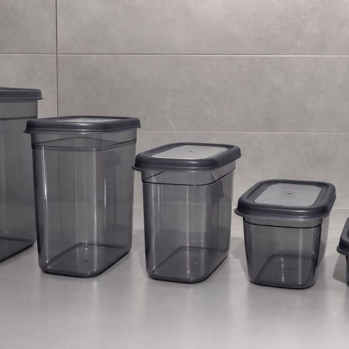 Rectangular food storage containers new, set of 20 pieces